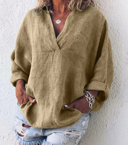 Guadalupe | Soft and fashionable long sleeve blouse