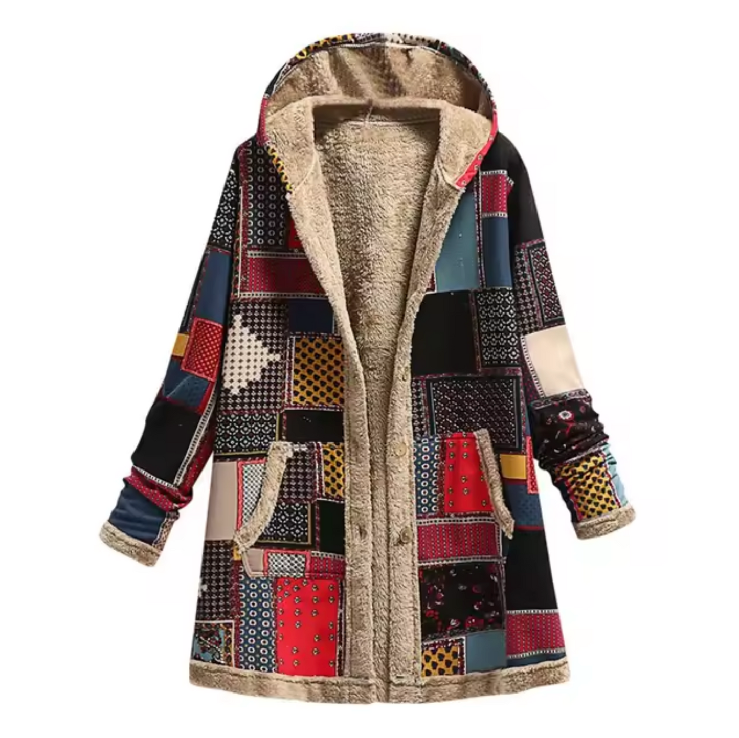 Pilar | Cotton winter jacket with hood
