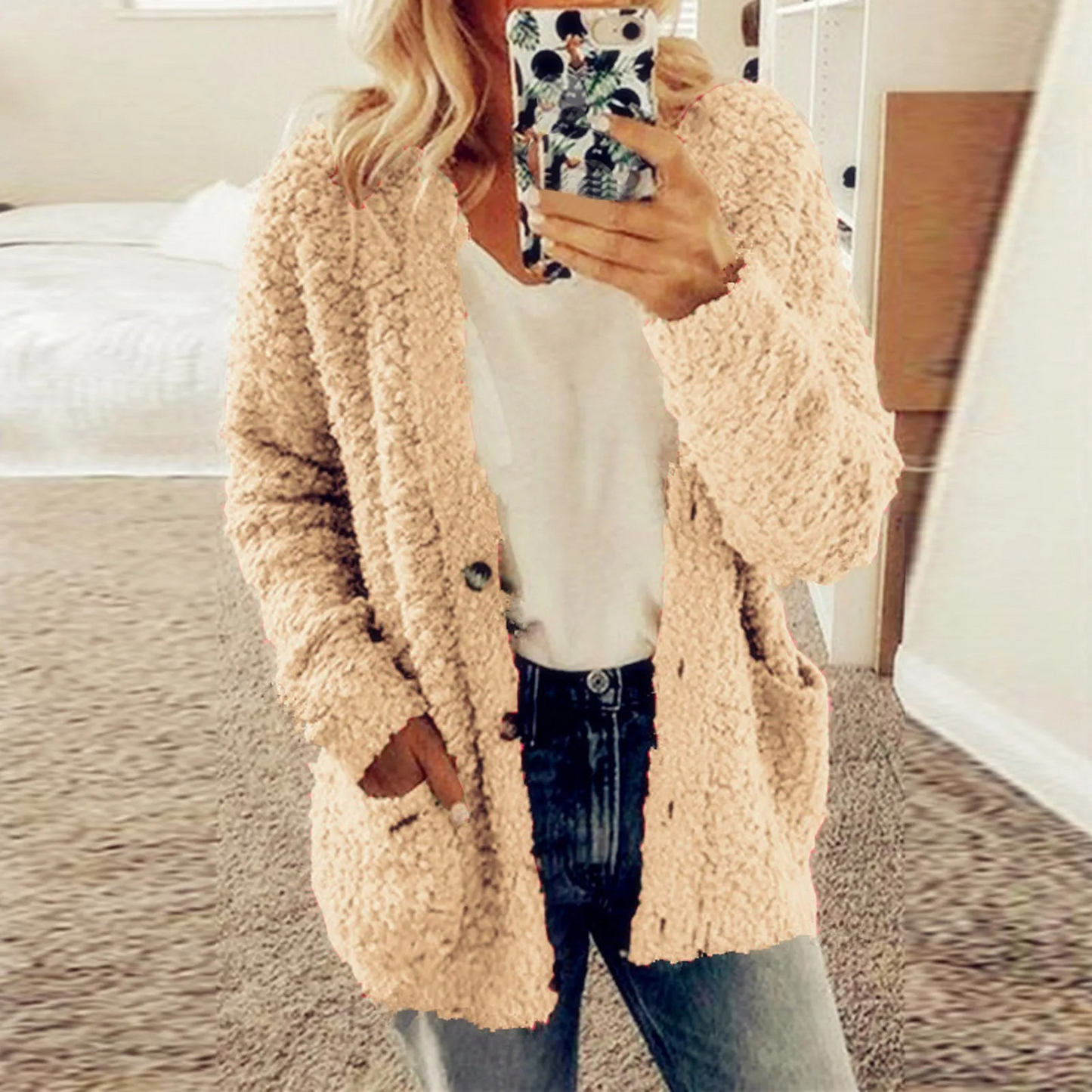 Manuela | Tailored and elegant winter cardigan
