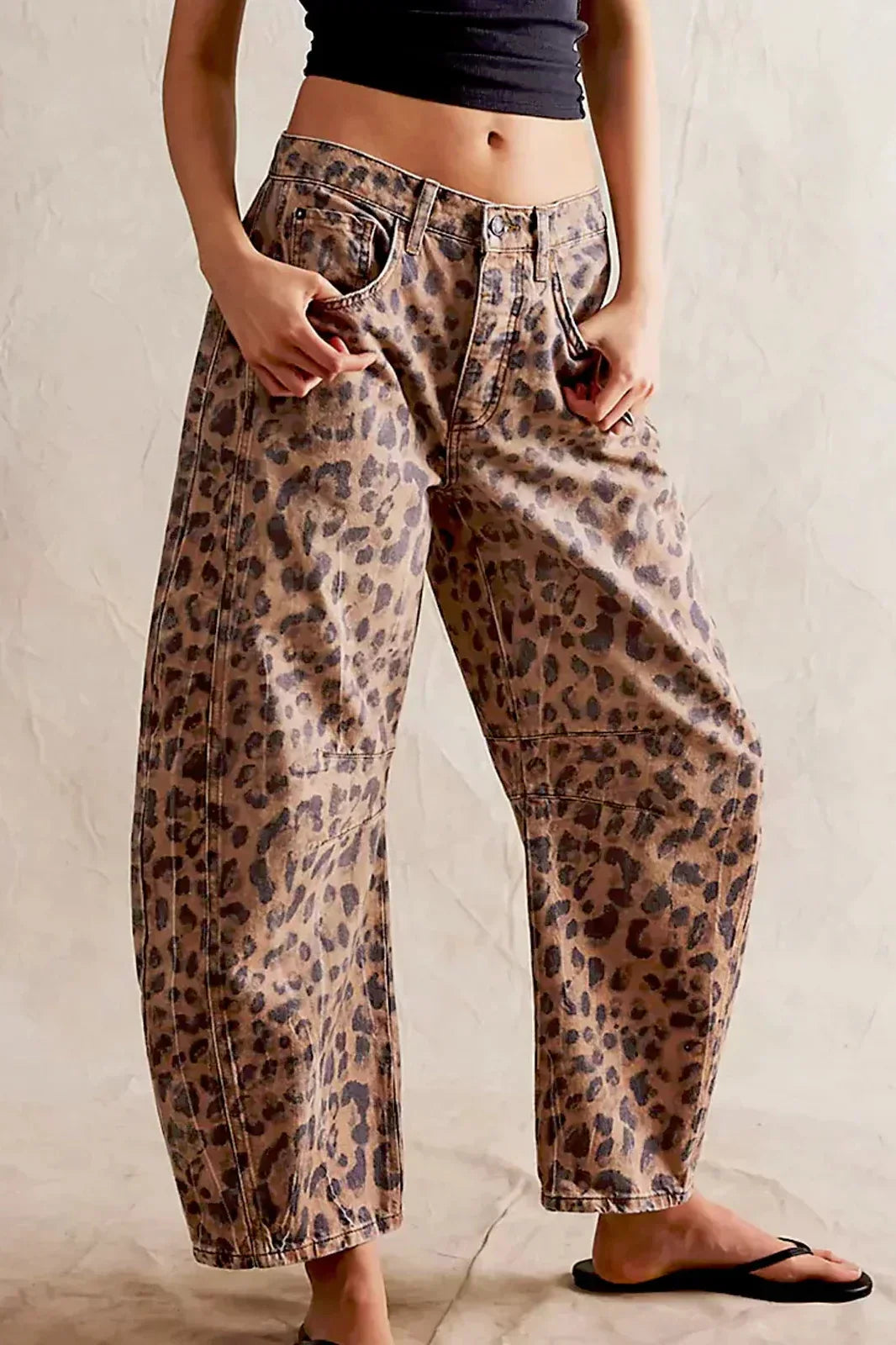 Norma® | Jeans With Leopard Print