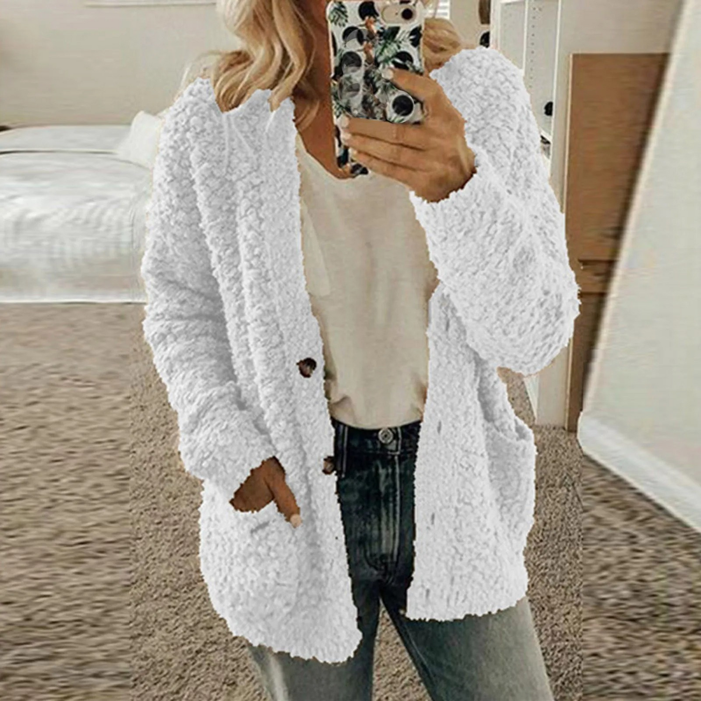 Vilma | Stylish and casual winter cardigan.