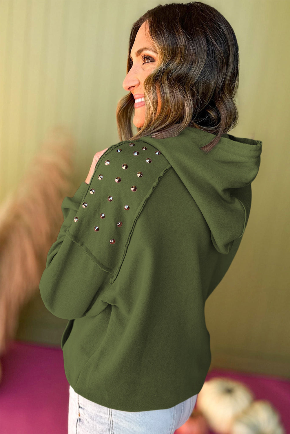 Jacqueline | Casual and relaxed winter hoodie