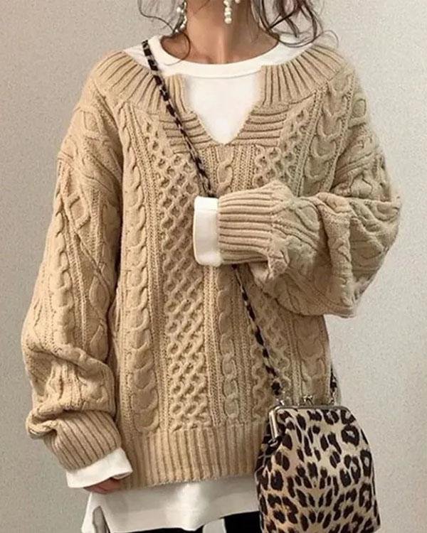 Francisca | Fashionable and effortless winter sweater