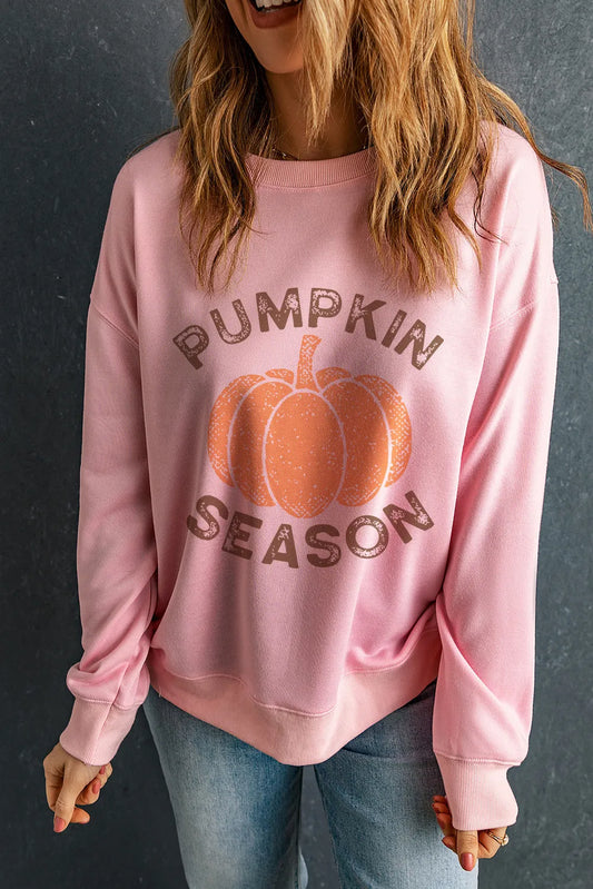 Lucía | Graphic crew neck long sleeve sweatshirt