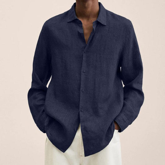 Derek | Men Classic Button Down Long Sleeve Shirt