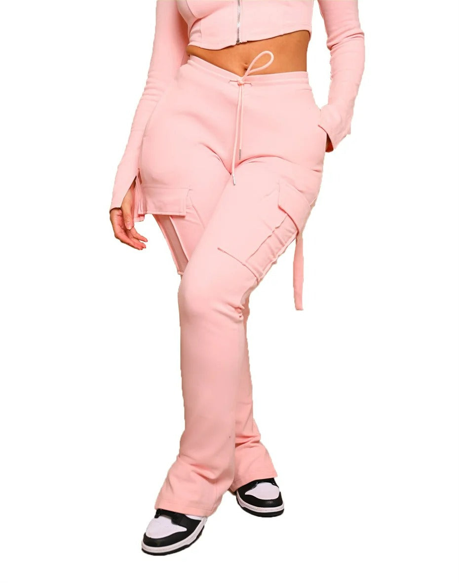 Bindi® | High Waist Cargo Pants With A Slim Fit