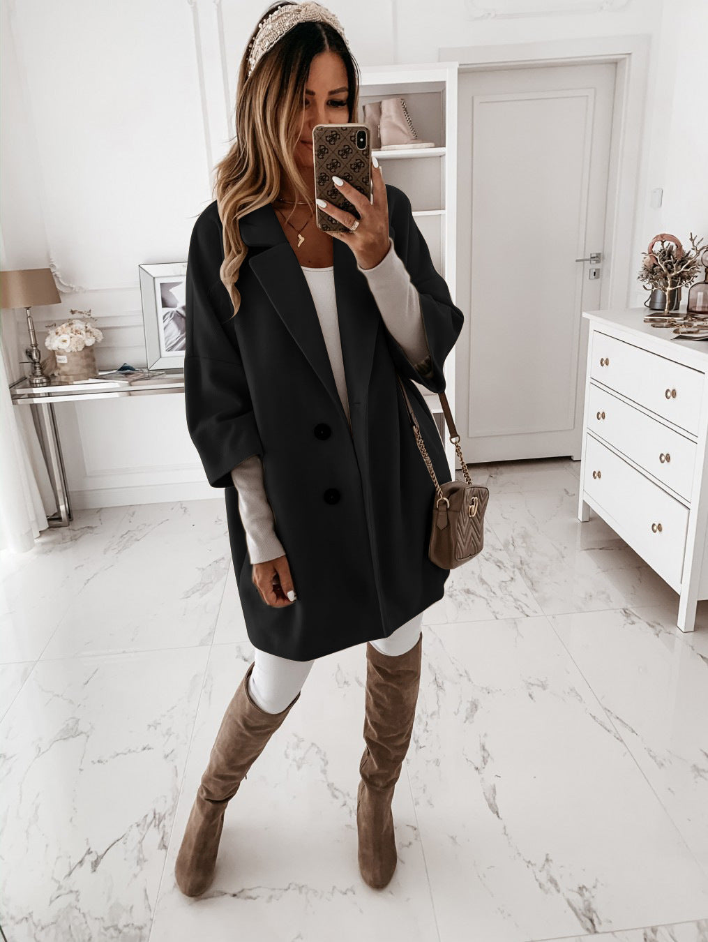 Aitana | Cape with 3/4 sleeves