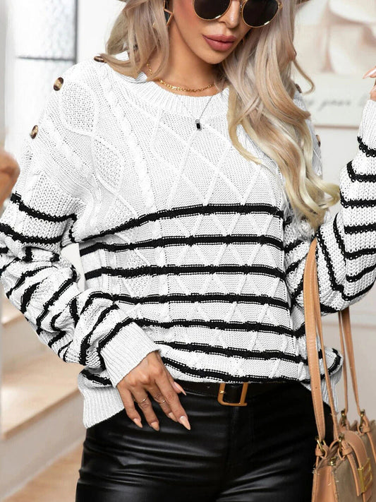 Laia | Casual retro vintage women's sweater