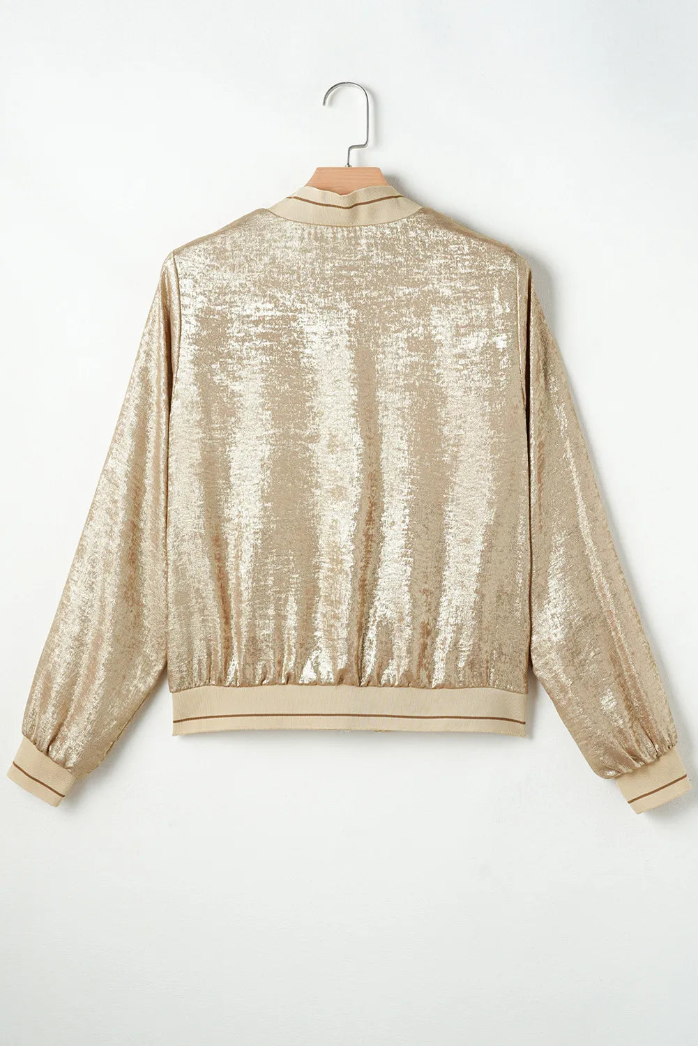 Claudia | Long sleeve jacket with baseball collar and zip