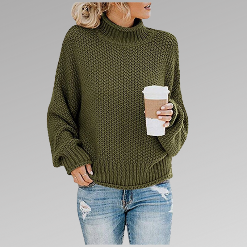 Ileana | Cozy knit turtleneck sweater