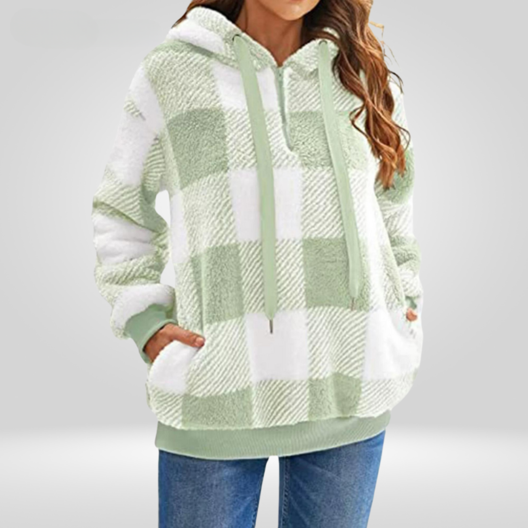 Angeline's | Stylish half zip sweater