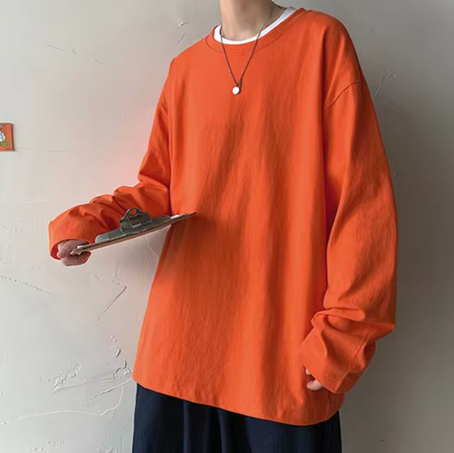 Isabel | Long sleeve cotton t-shirt