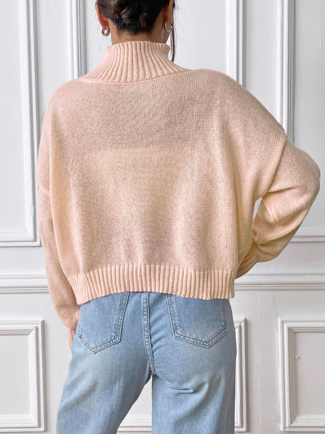Alessa | Heart turtleneck with long sleeves
