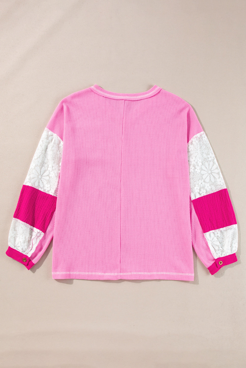 Pink | Casual and comfortable winter blouse