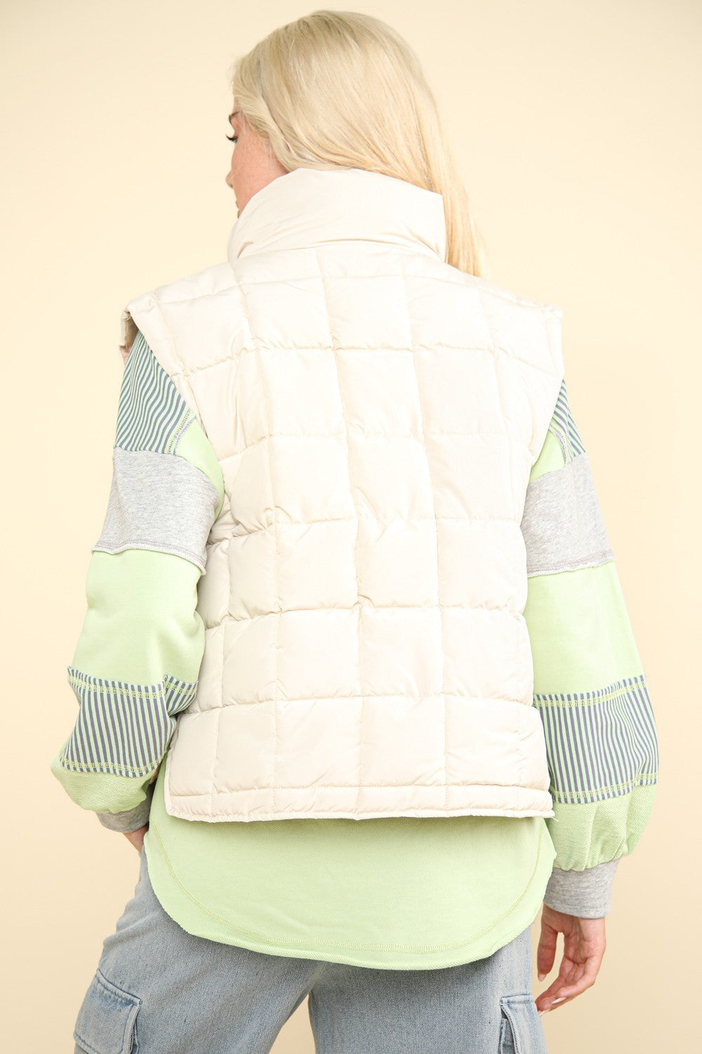 Annelies | Padded, warm vest with zip