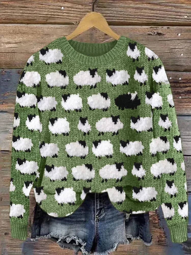 Aisha® | Pullover With A Cozy Print