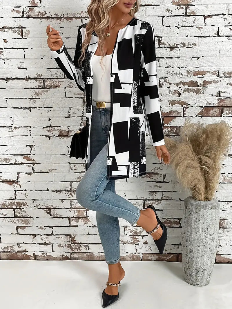 Ludmila | Stylish jacket with an open front