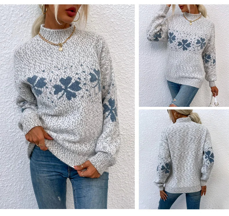 Leonor® | Modern women's turtleneck sweater