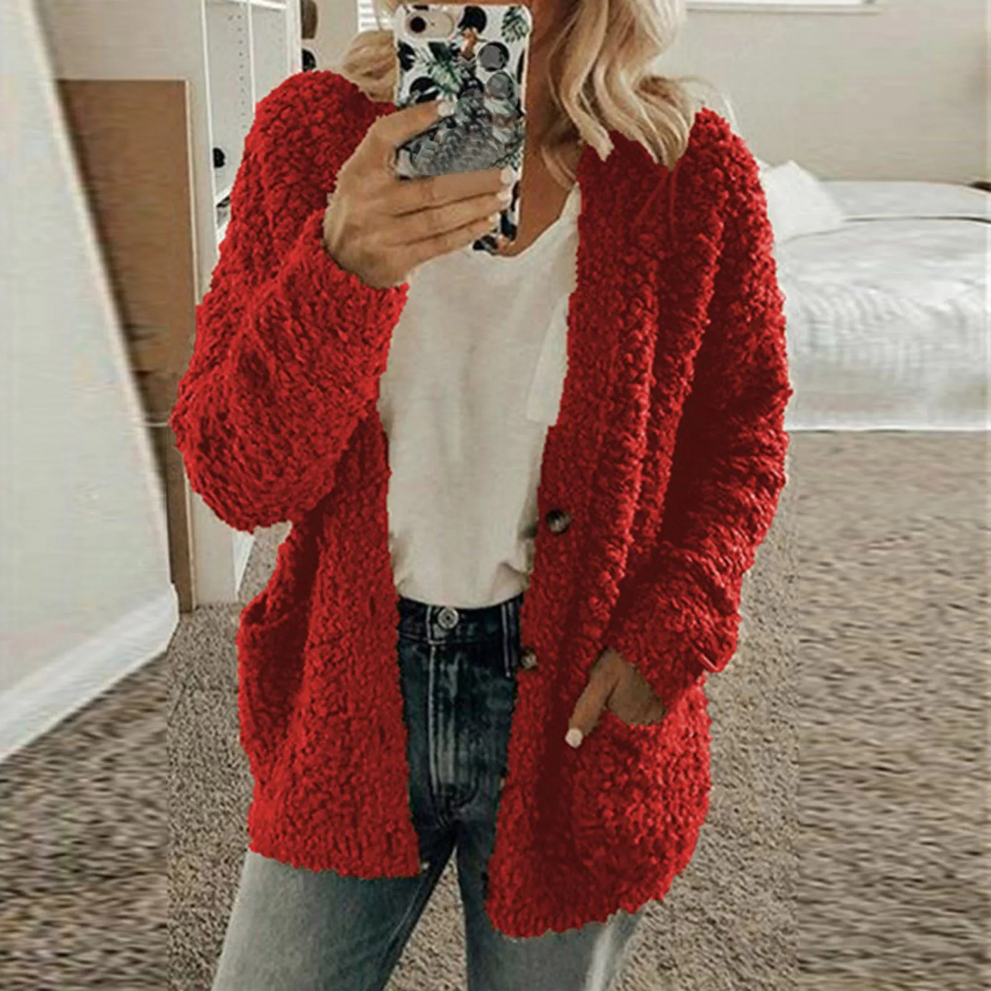 Vilma® | Stylish and casual winter cardigan.