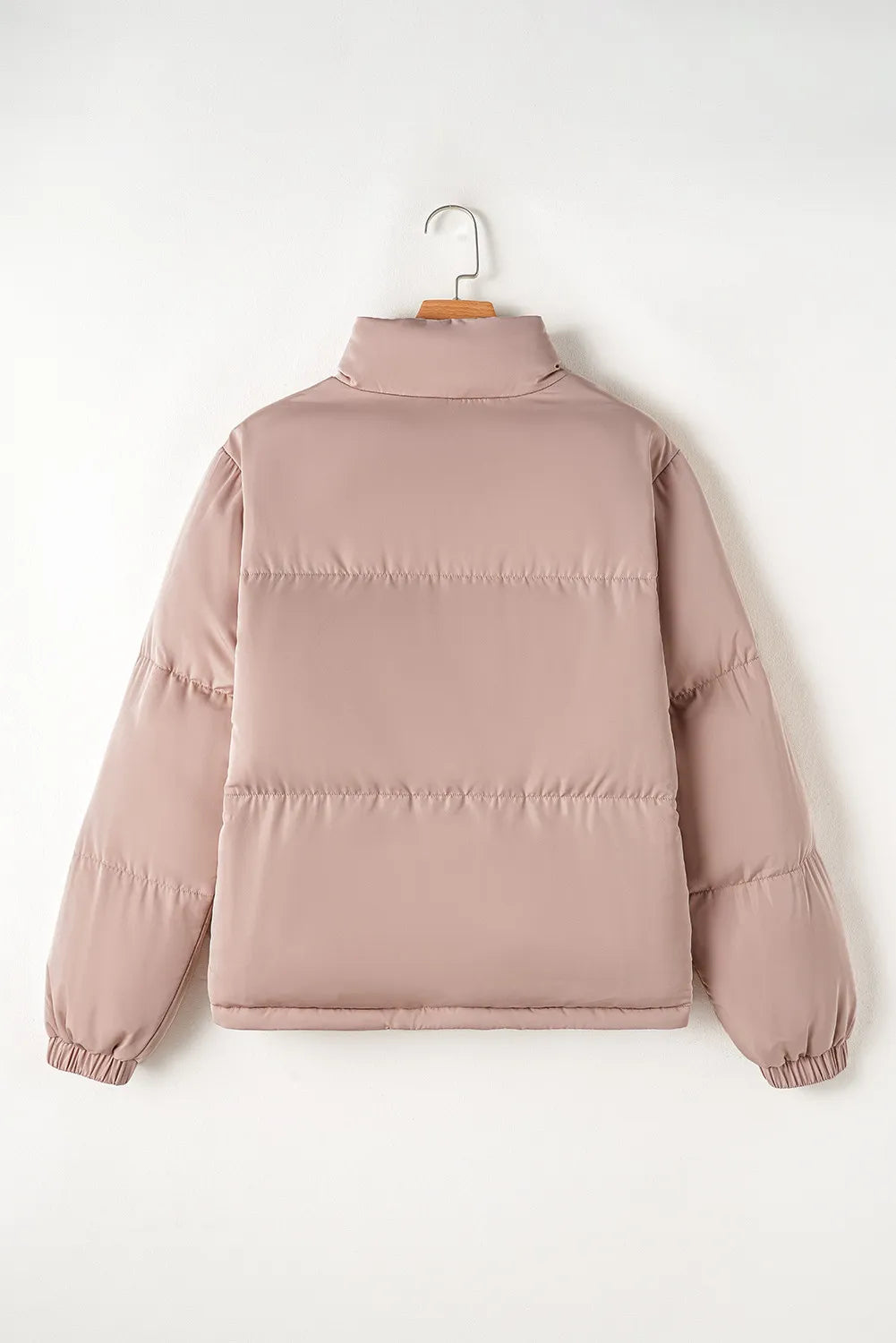 Ana Maria | Long-sleeved winter coat with turtleneck and zip