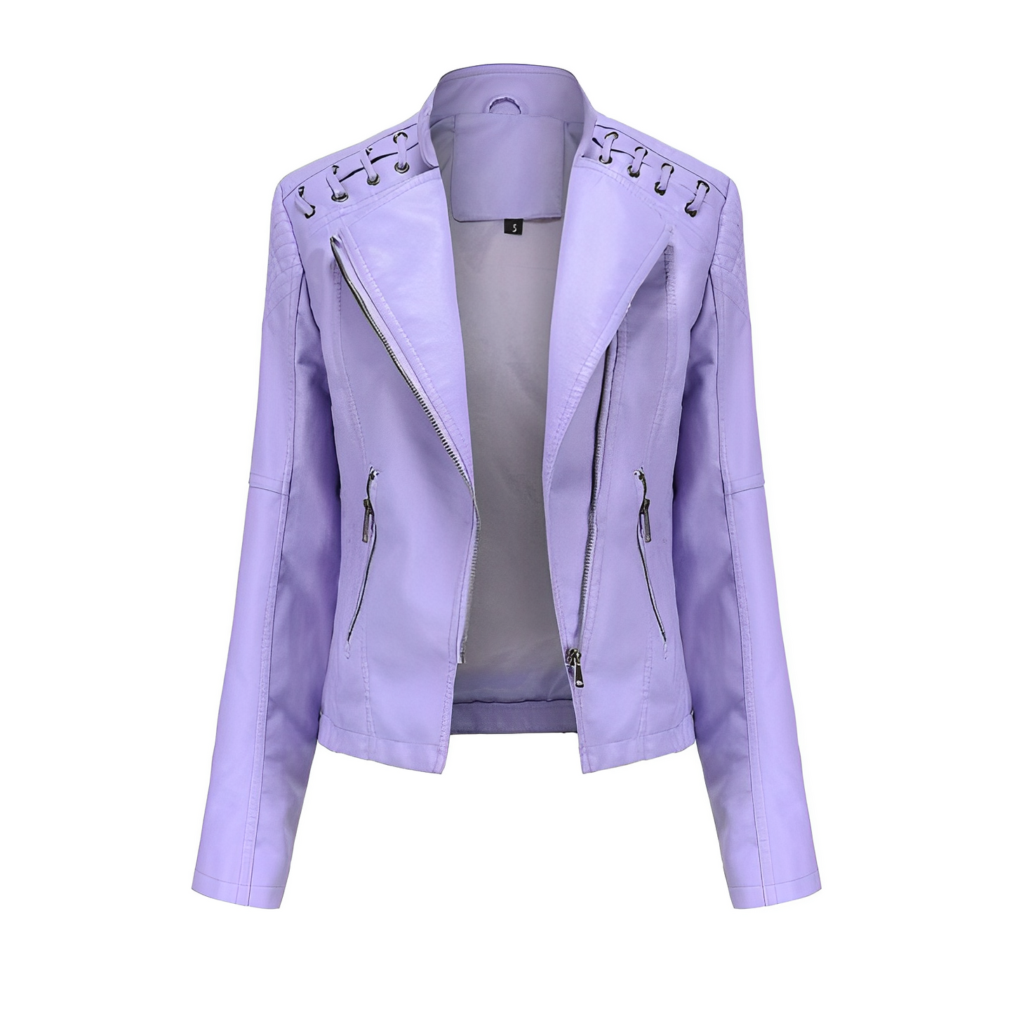 Guillermina® | PU leather jacket with zipper