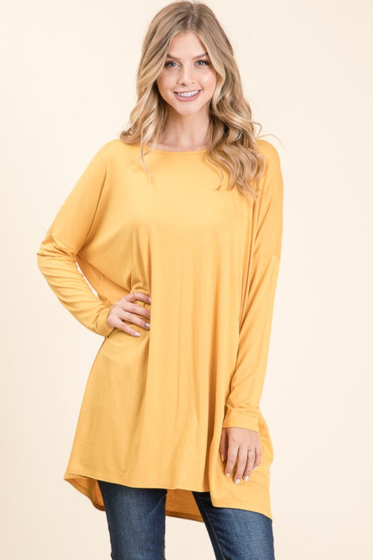 Leonie | Long sleeve, oversized crew neck top