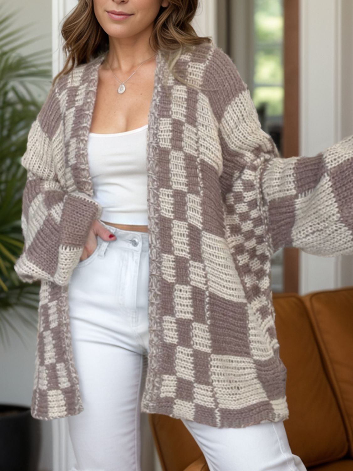 Salma| Casual and stylish winter cardigan