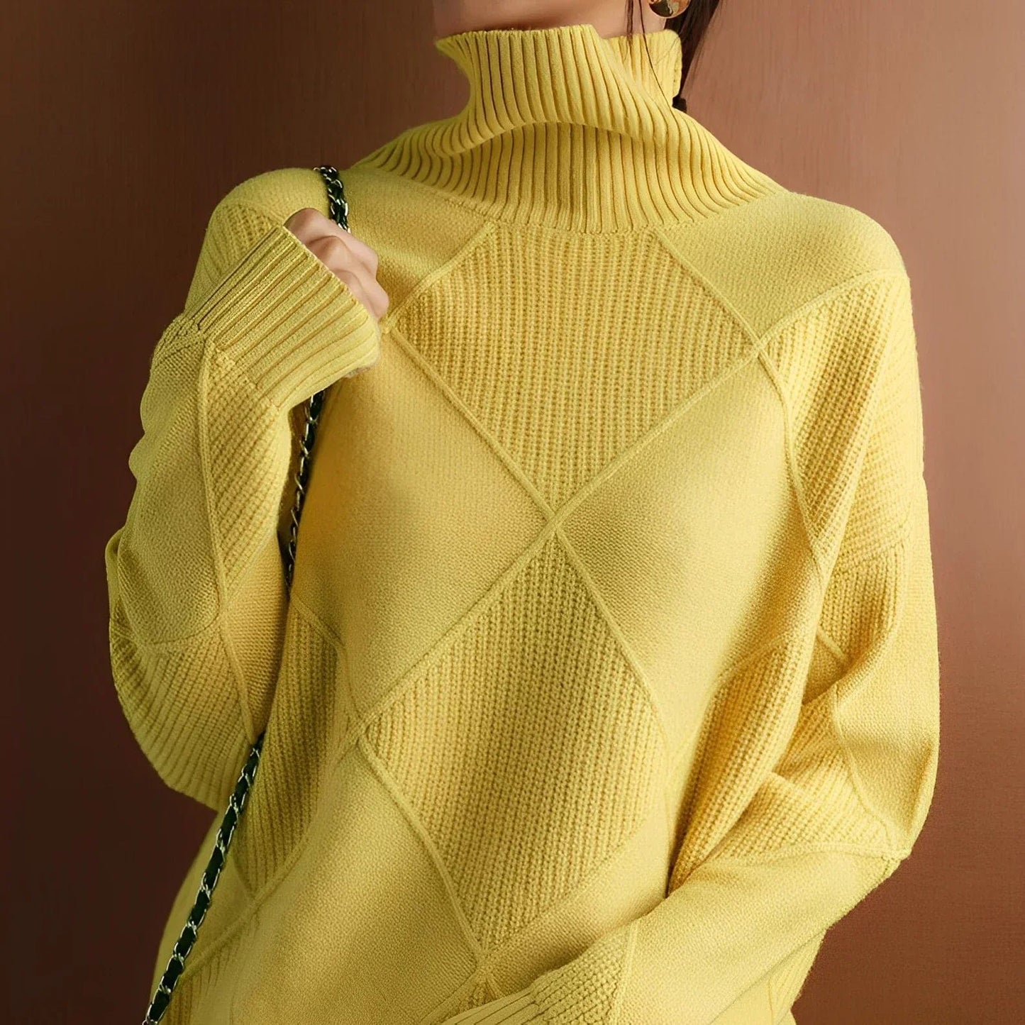 Matilde® | Marie Pull en cachemire à col roulé