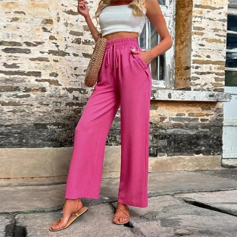 Bianca® | High Waisted Casual Pants