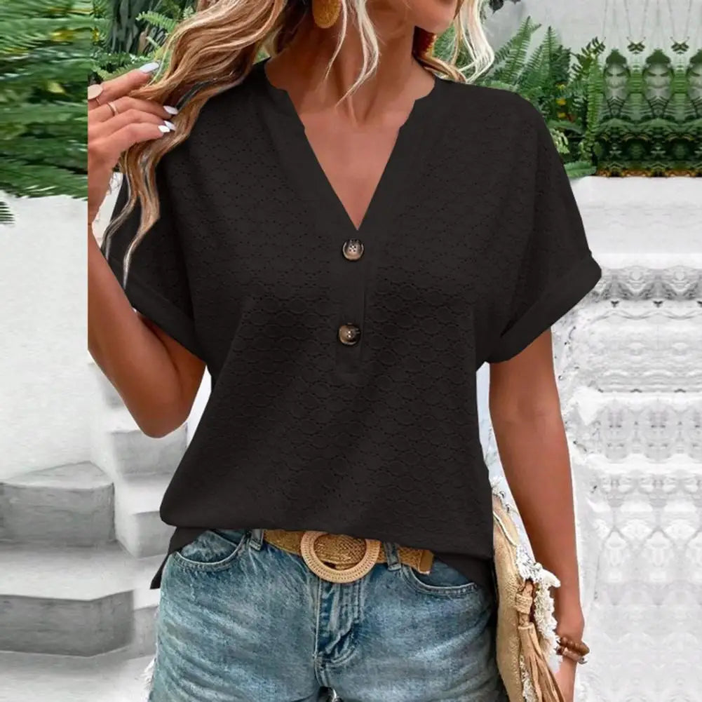 Marta® | -Neck Top Comfortable and elegant for all days