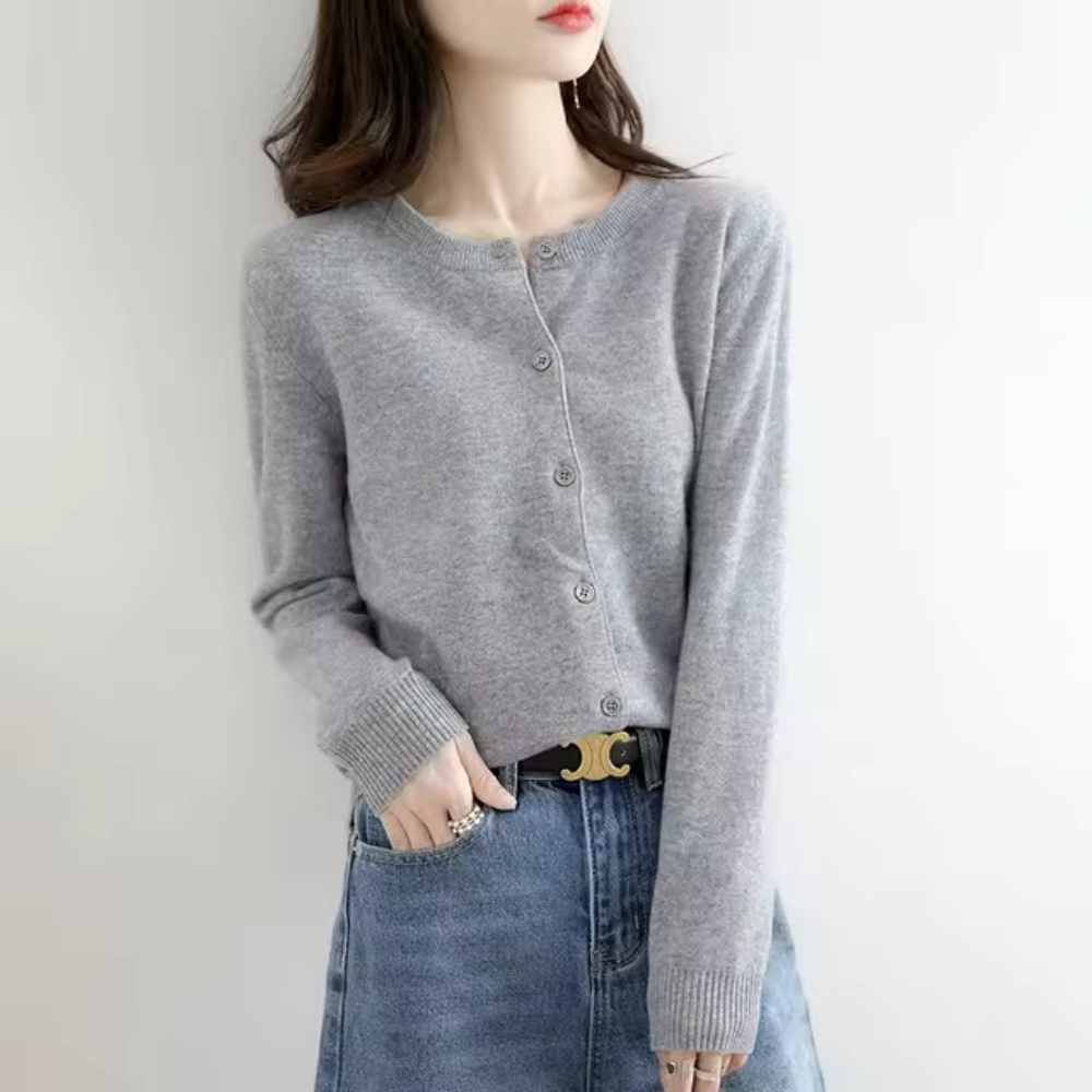 Silvia | Comfortable knitted sweater