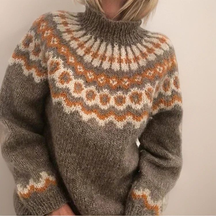 Frieda | Thick, cozy turtleneck sweater