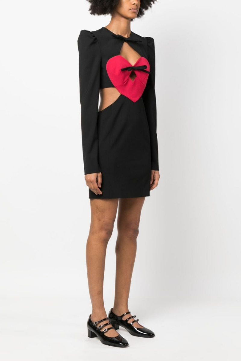 Harriet® | Long-Sleeved Mini Dress With Cut-Outs And Bow