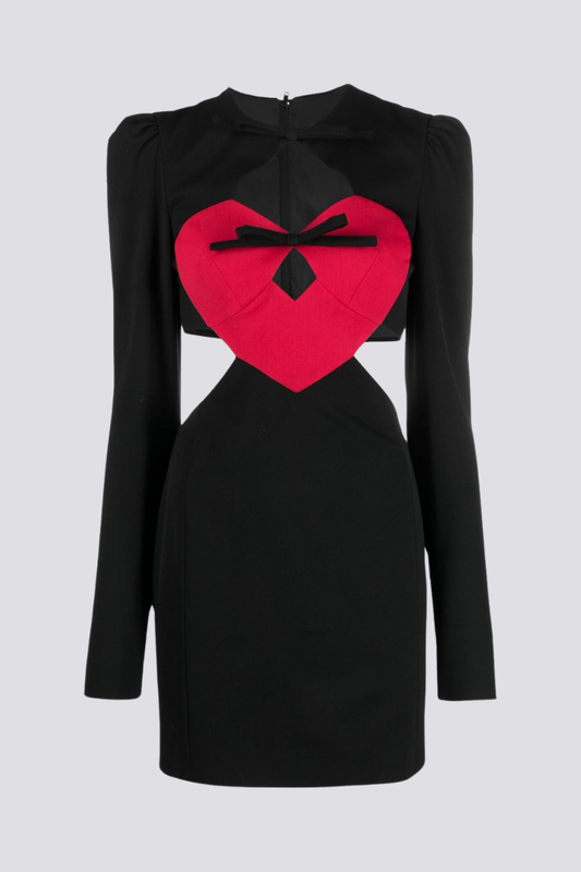 Harriet® | Long-Sleeved Mini Dress With Cut-Outs And Bow