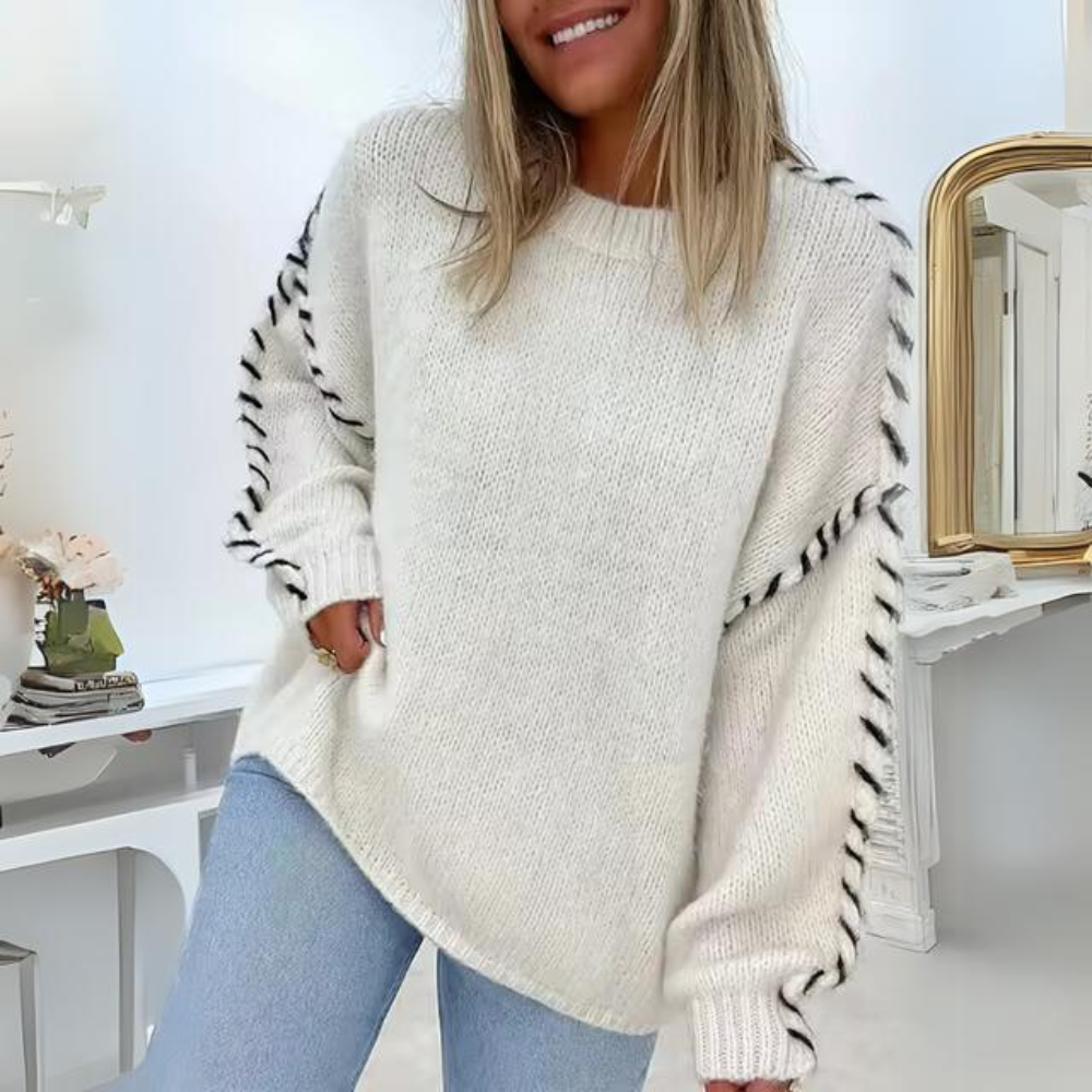 Almudena | Elegant and warm loose sweater