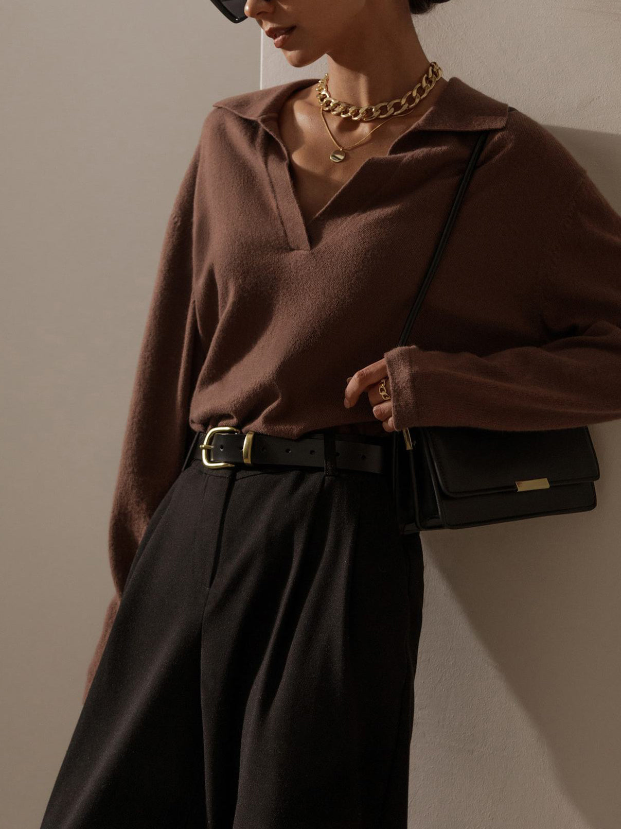Flavia® | Pull à col and V for women