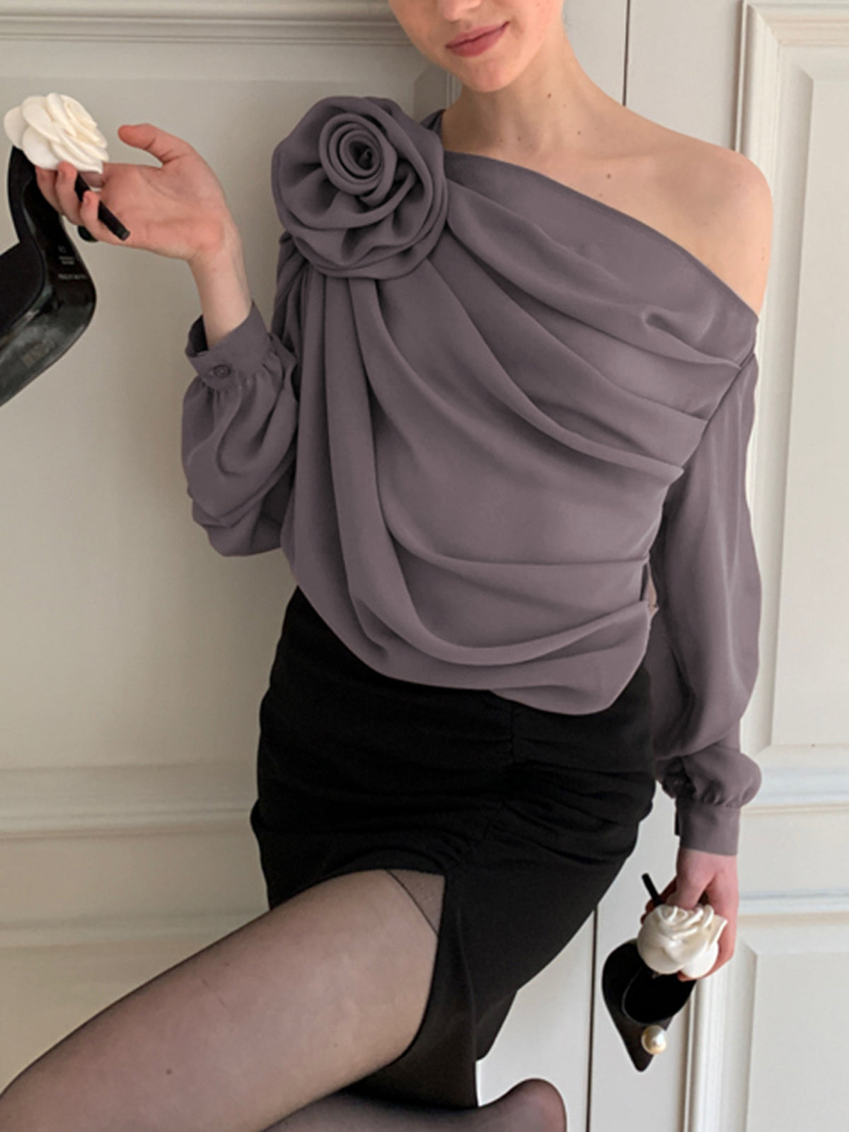 Margo® | Women'S Top With Floral Details