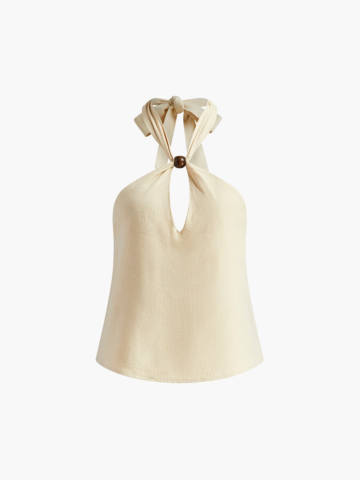 Andreea® | Elegant Halter Blouse Made Of Cotton And Linen
