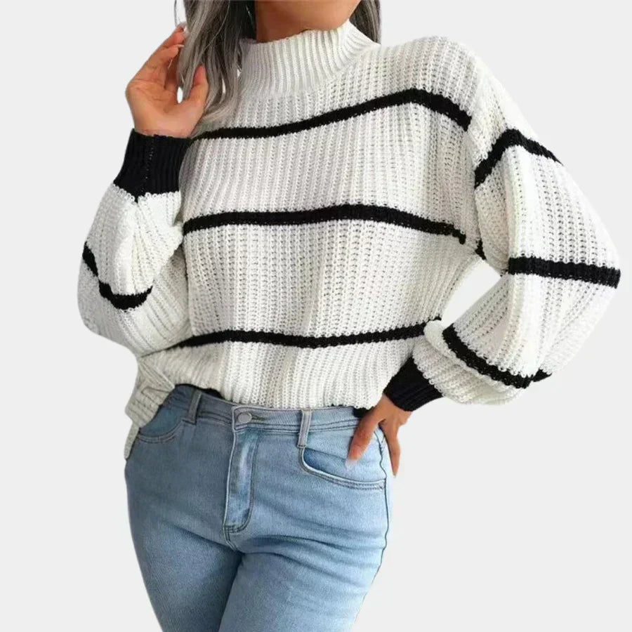 Elvira® | Pull comfortable in cotton for women, with an elegant cut