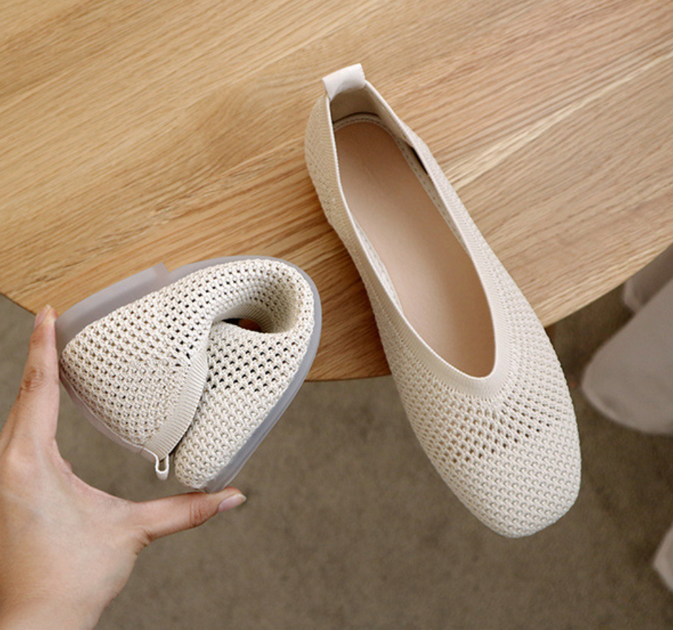 Meredith® | Breathable Shoes With Low Heels And Correction Function