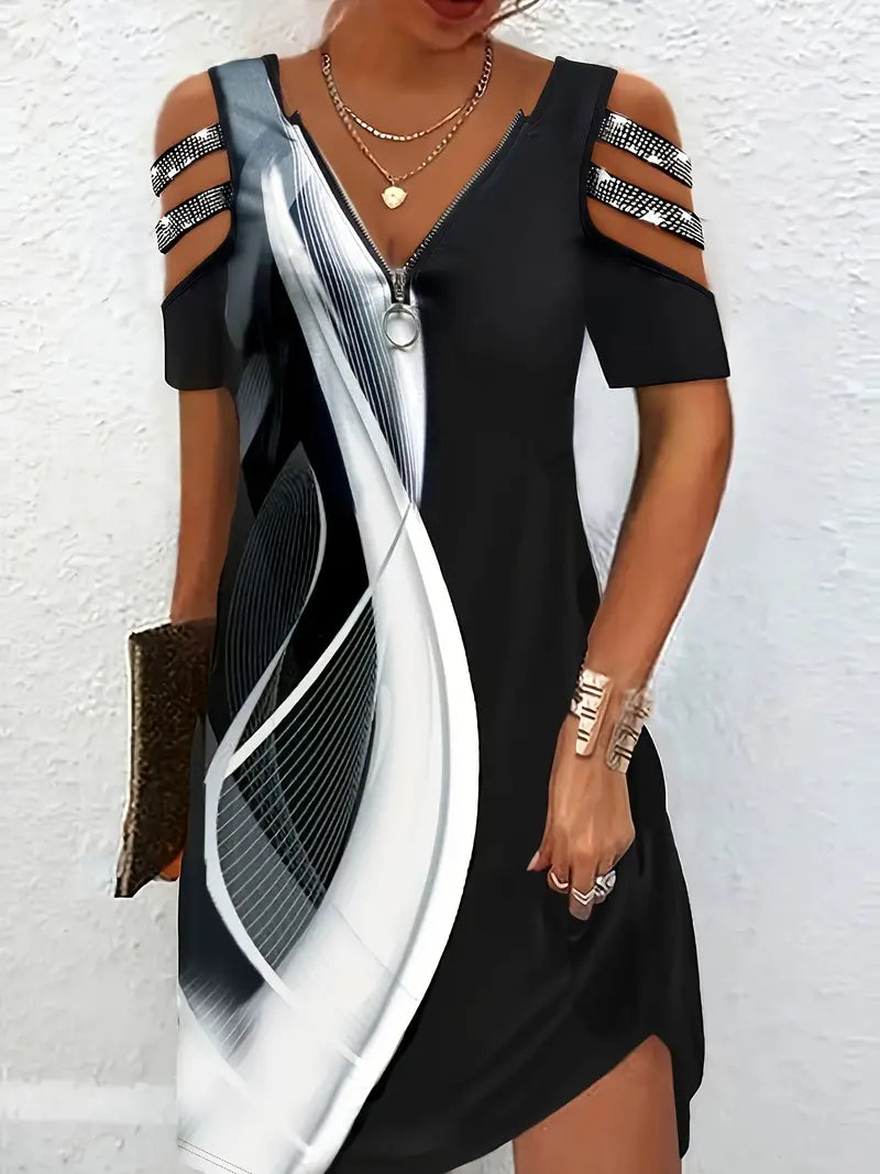 Monica® | Cold shoulder dress for women