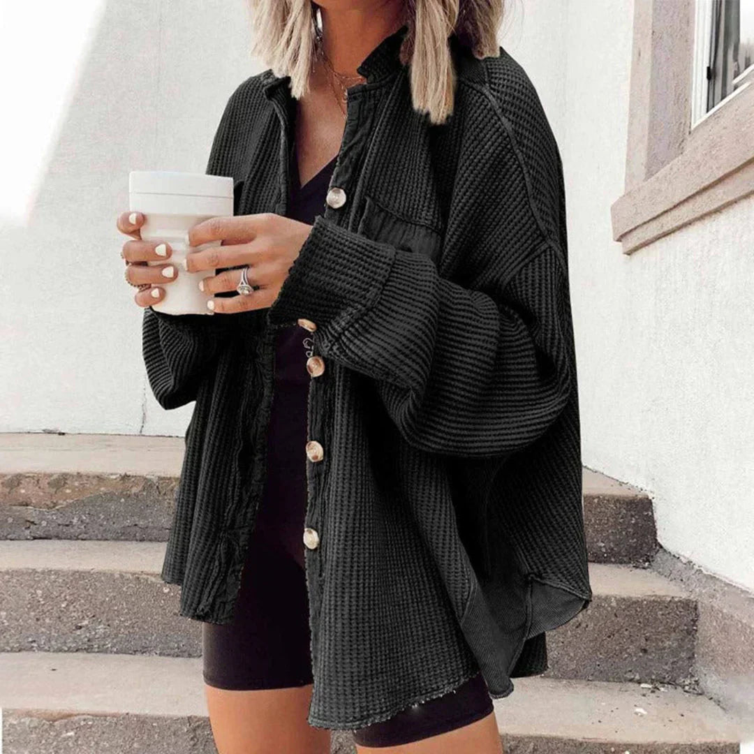 Catherine | Loose shirt jacket for women
