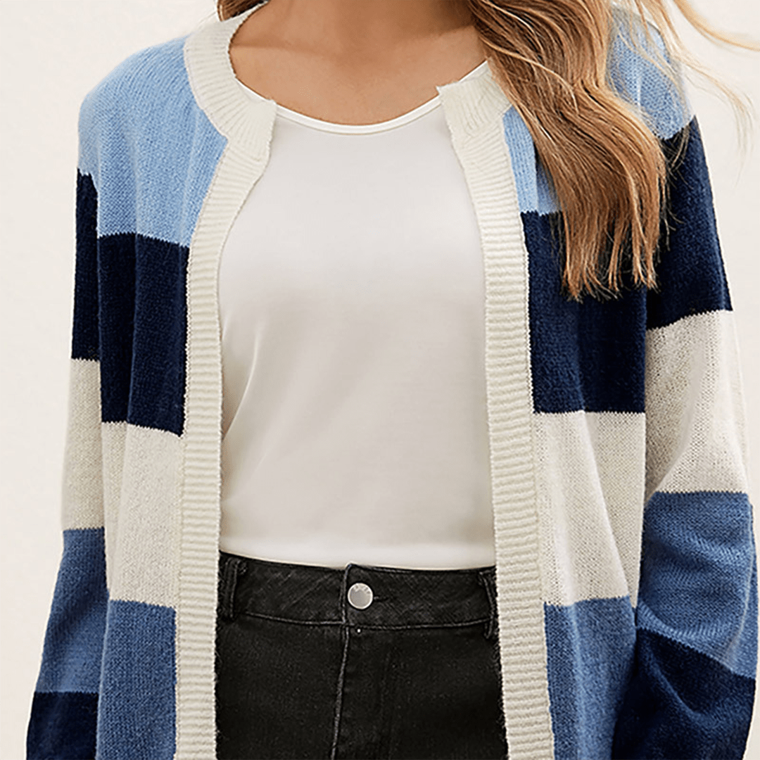 Lotte® | Modern striped cardigan for women