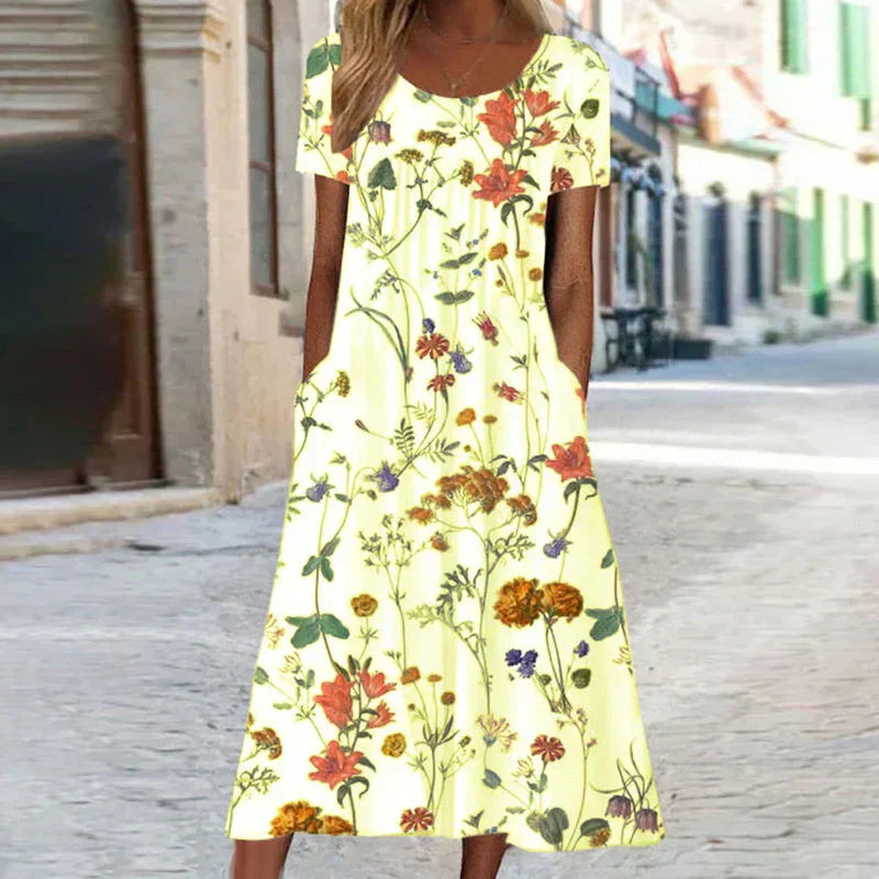 Marianne® | Women'S Floral Midi Summer Dress