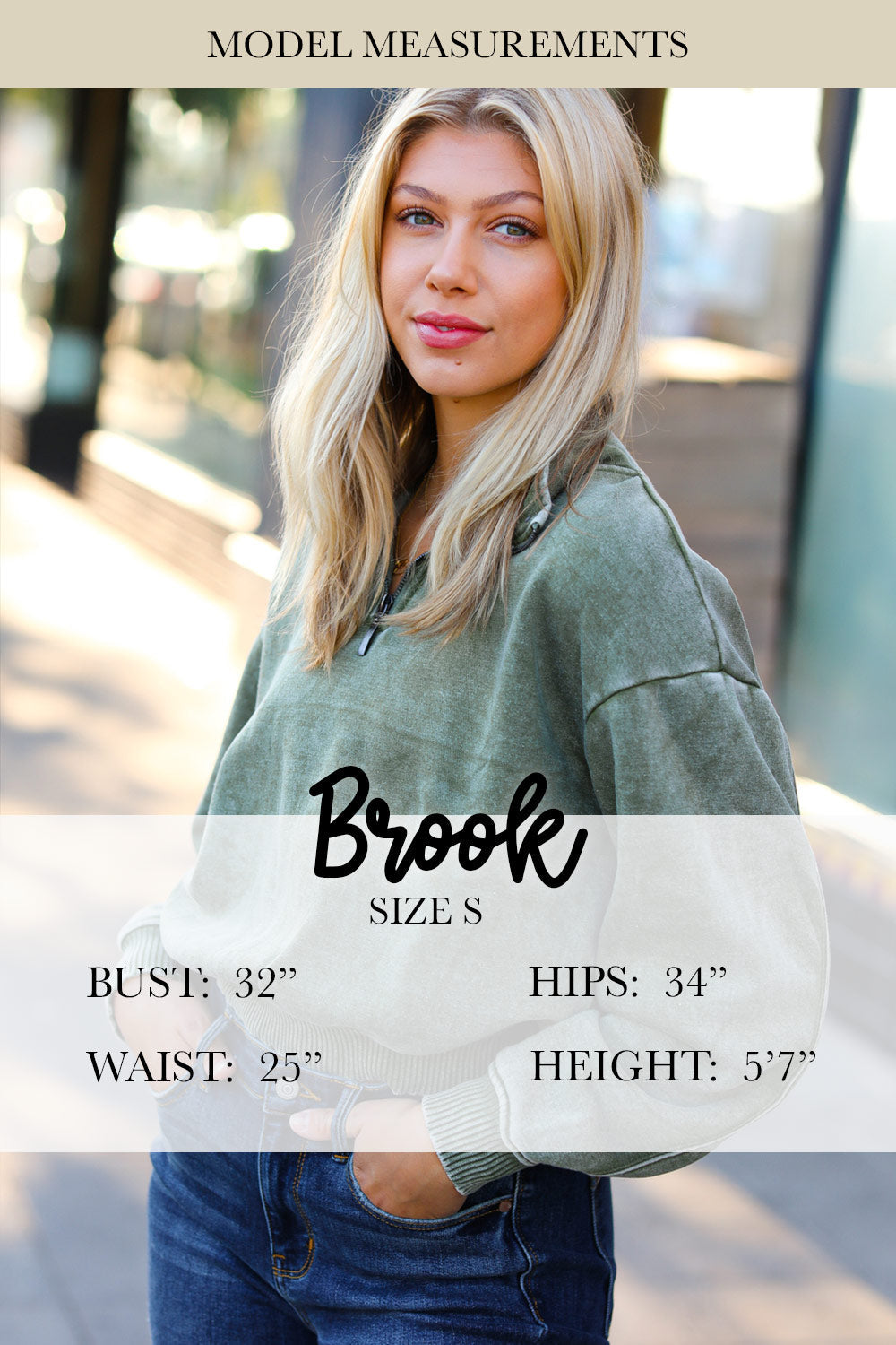 Cristiana | Rust colored cowl neck top with pockets