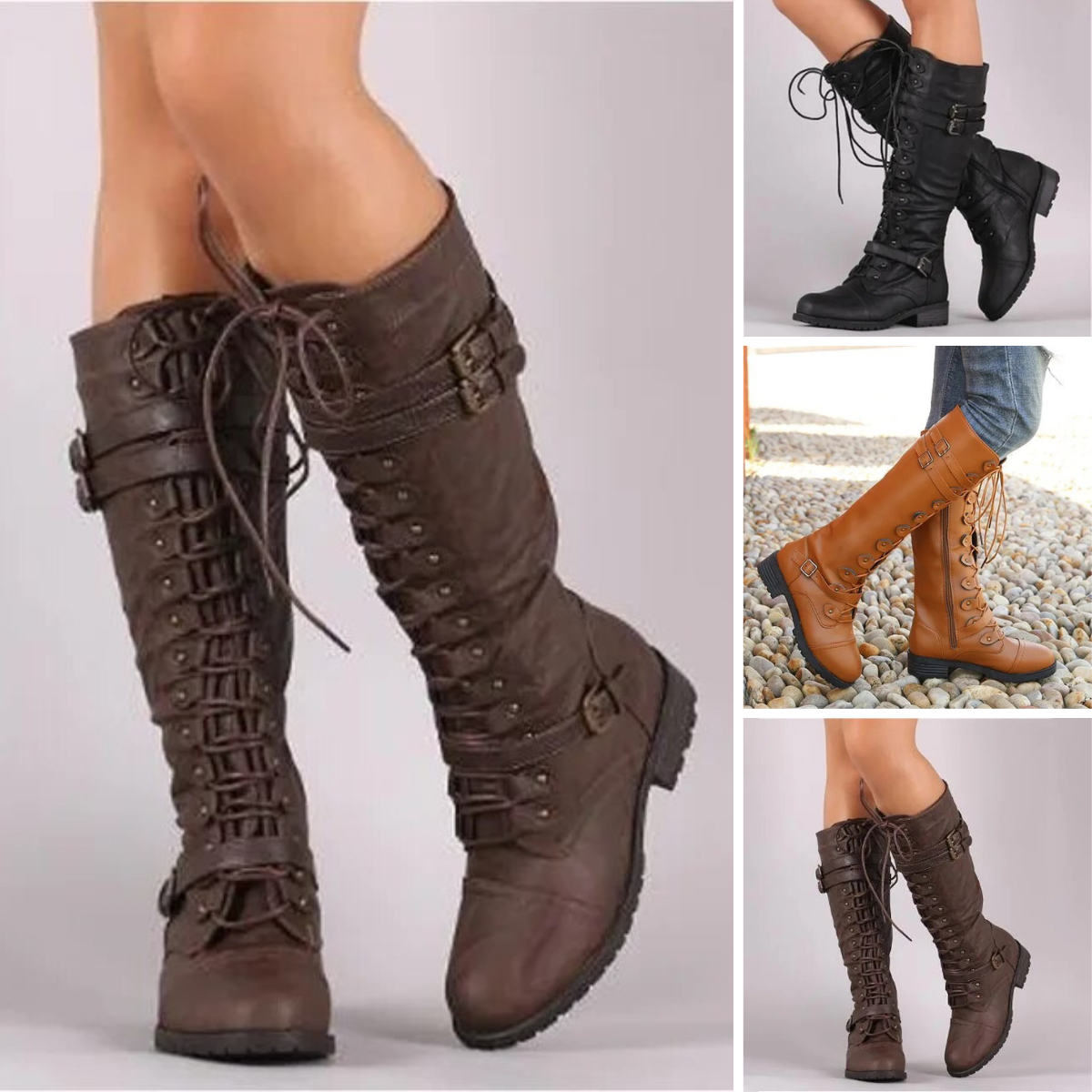 Elena | Elegant and detailed support boots