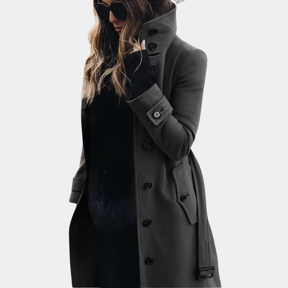 Cintia | Elegant, stylish and warm trench coat