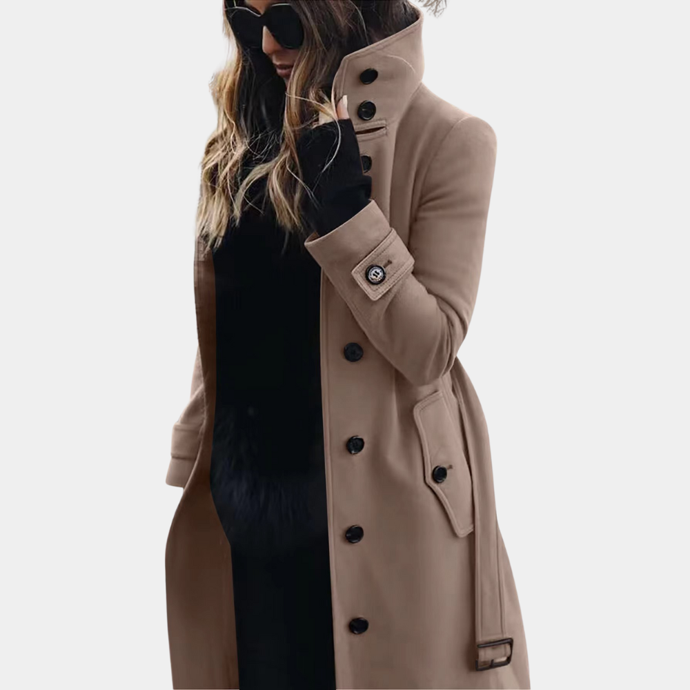 Cintia | Elegant, stylish and warm trench coat