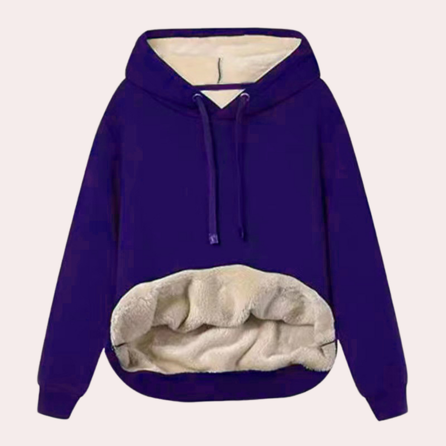 Ornella | Fashionable and minimalist winter hoodie