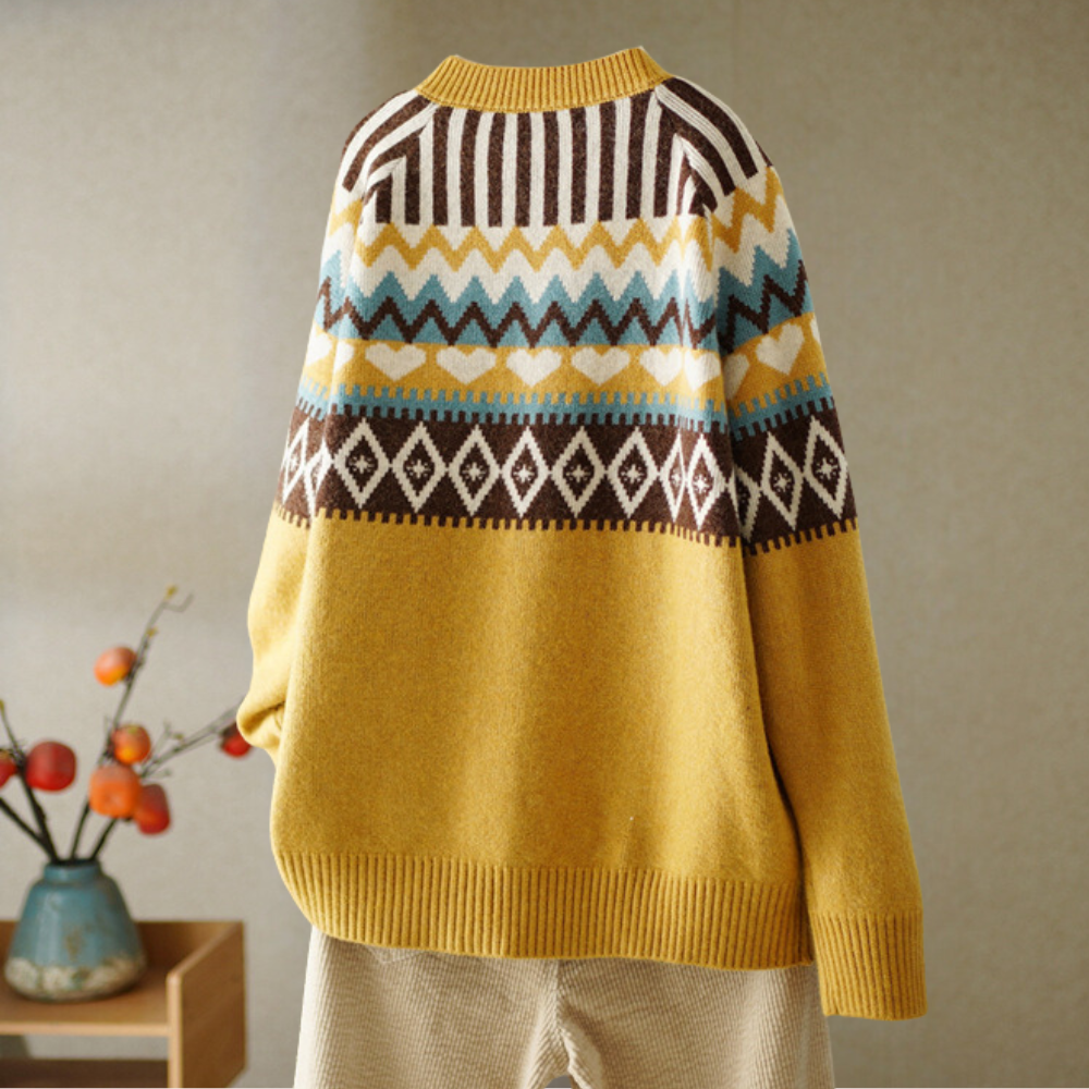 Milagros | Elegant and casual winter cardigan